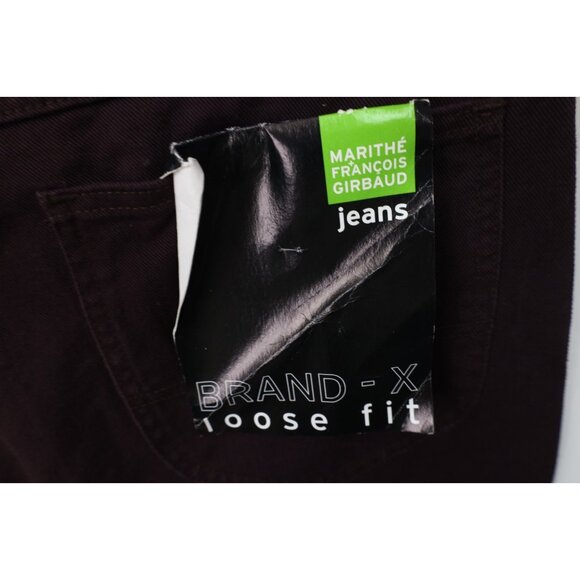 Deadstock Vintage 90s Marithe Francois Girbaud Mens 38x35 Baggy Wide Leg Jeans - Picture 15 of 15